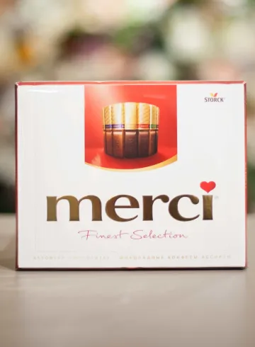 Конфеты Merci 250 г от интернет-магазина цветов в 