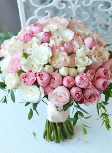 Свадебный букет невесты 5 от интернет-магазина цветов в 