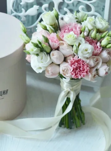 Свадебный букет 12 от интернет-магазина цветов в 