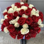 Букет 25 роз Премиум для любимой от интернет-магазина «Ромашка»в Ульяновске