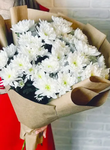 Букет 7 хризантем от интернет-магазина цветов в 